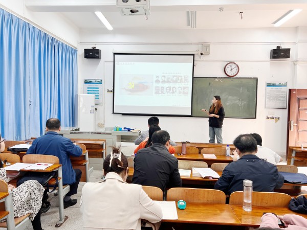 武昌理工学院马克思主义学院举行学习宣传贯彻党的二十大精神青年教师教学竞赛(图1)